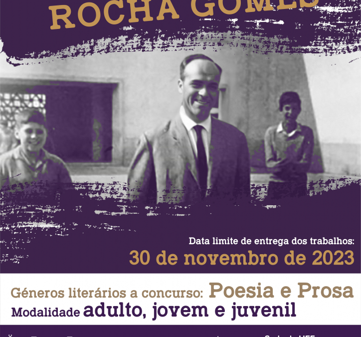 Concurso Literário “Elviro da Rocha Gomes” 2023 – Data limite da entrega dos trabalhos: 30 de Novembro