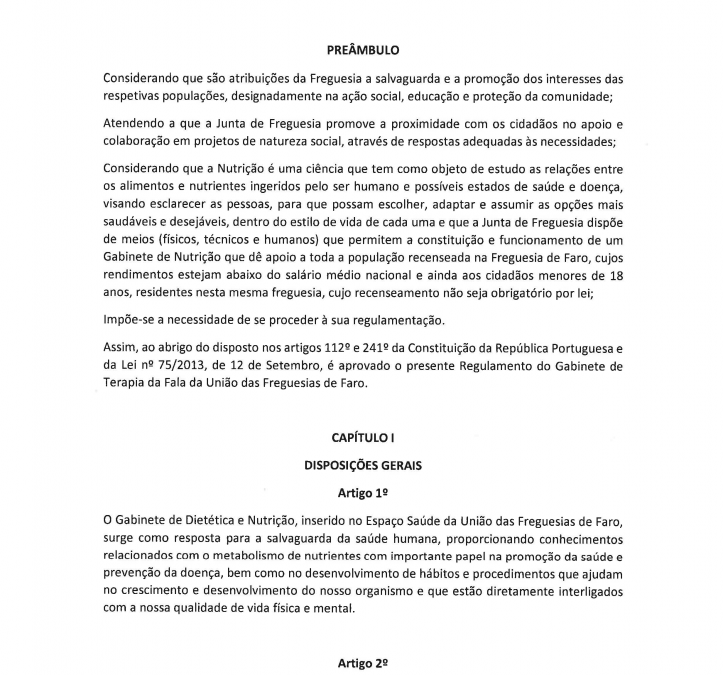 Propostas e projetos de Regulamentos