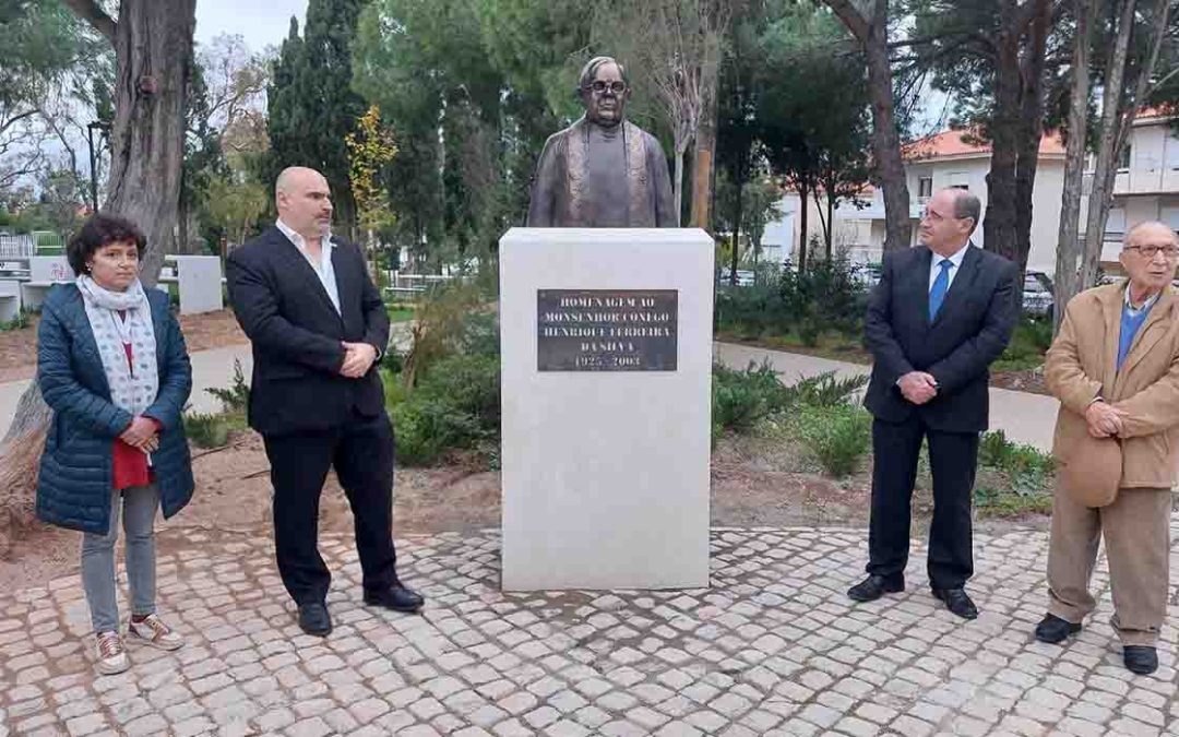 União das Freguesias de Faro descerra busto homenageando o conhecido ‘Padre Henrique’