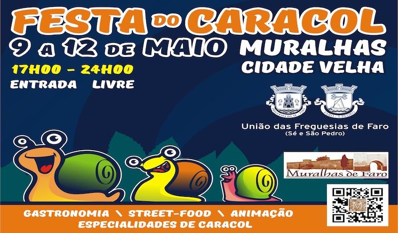 Festa do caracol regressa a Faro de 9 a 12 de maio