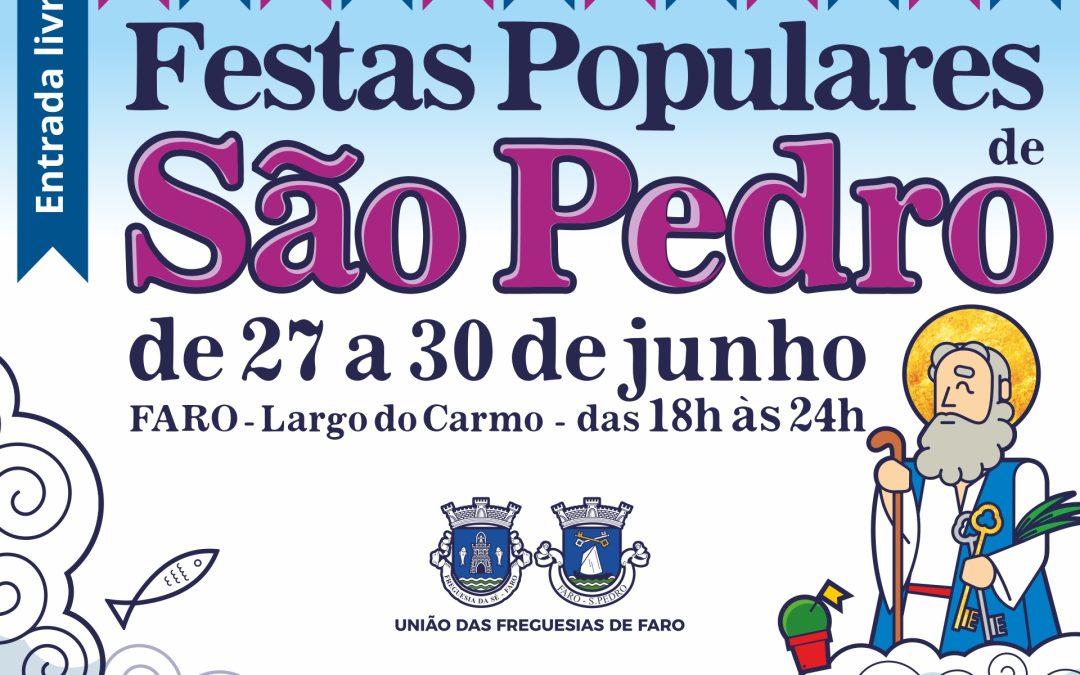 Festas populares de São Pedro prometem animar Faro de 27 a 30 junho