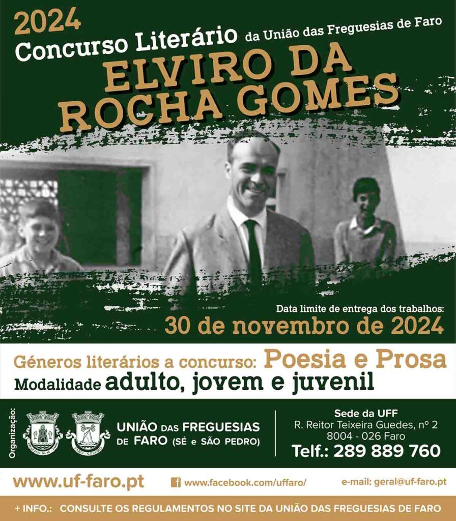 Cartaz concurso literário 2024