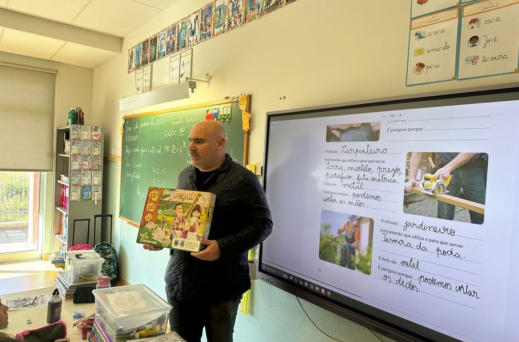 União das Freguesias de Faro volta às escolas para sensibilizar para educação ambiental