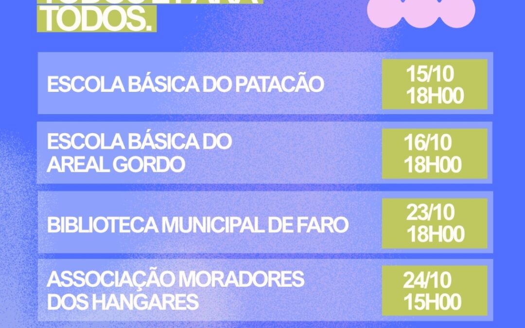 Orçamento Participativo 2026 leva quatro Encontros de Participação à freguesia, entre 15 e 24 de outubro